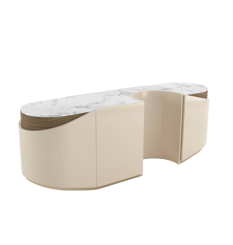 Bravura Luxury Modular Sideboard A Masterpiece with a Tray by Santiago Sevillano