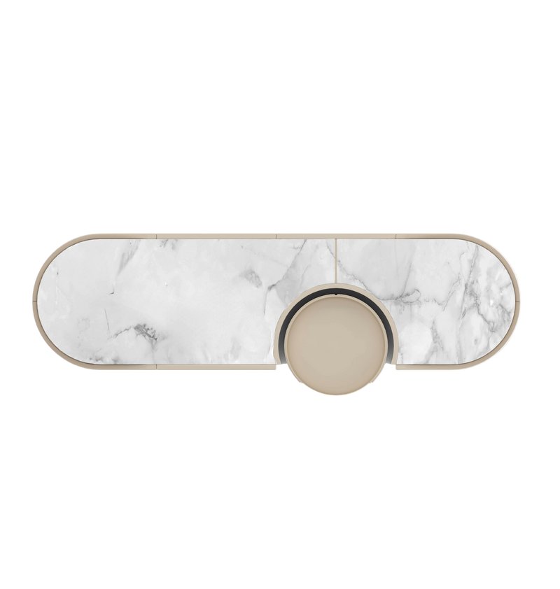 Bravura Luxury Modular Sideboard A Masterpiece with a Tray by Santiago Sevillano