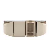 Bravura Luxury Modular Sideboard A Masterpiece with a Tray by Santiago Sevillano