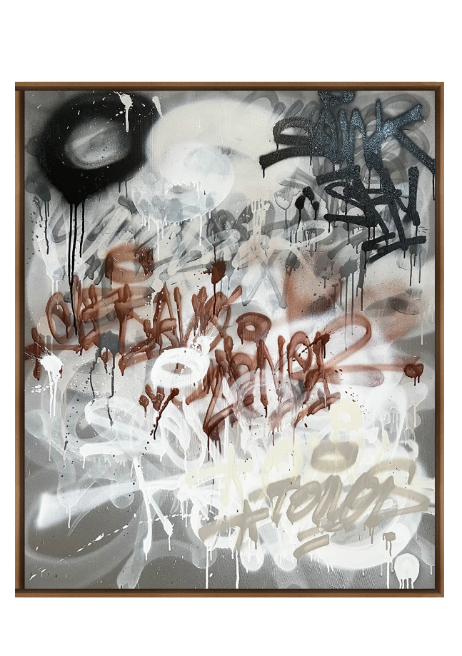 Grafico Brut Canvas Artwork