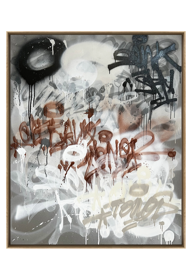 Grafico Brut Canvas Artwork