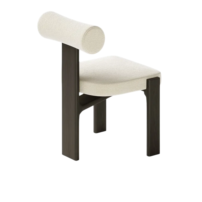 Zerra Dining Chair - Luxury Oak Wood & Comfort of Soft Fabric