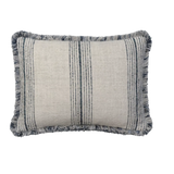 Atrani Striped Contemporary Linen Cushion. 