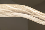 United Alabaster Signature Pendant Light, alabaster detail