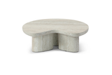Lilac Coffee Table - Faux Travertine