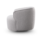 Grace Swivel Chair - Steam Bouclé