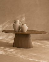 Tavamo Dining Table - Oval - Walnut