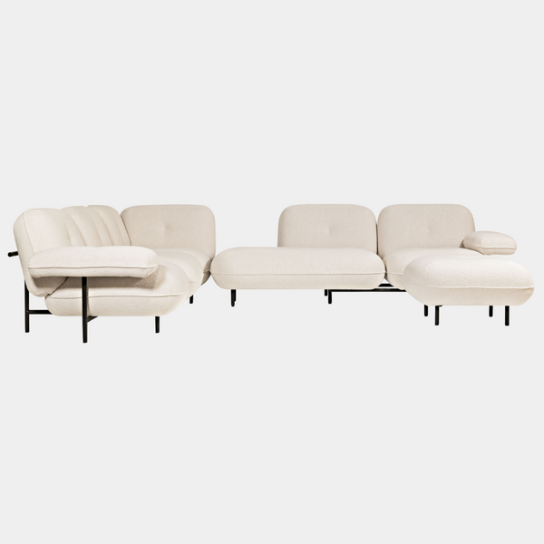 Cloud Modular Sofa by Cantori: A sculptural furniture piece inspired by clouds, offering customisable comfort and luxury.