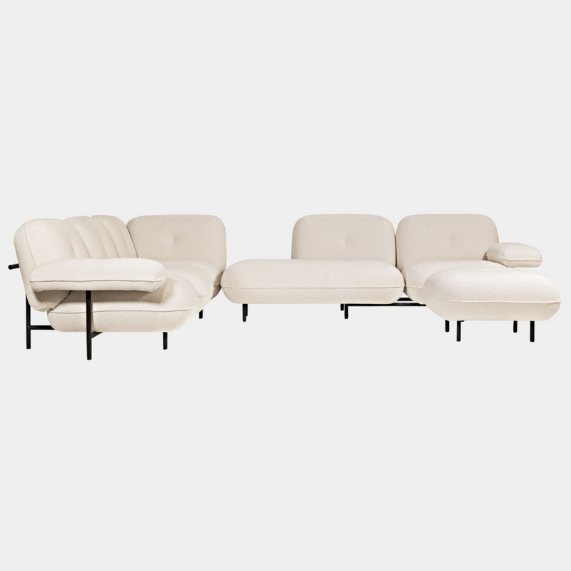 Cloud Modular Sofa by Cantori: A sculptural furniture piece inspired by clouds, offering customisable comfort and luxury.