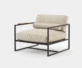 Laskasas Badi Outdoor Armchair: Luxury Outdoor Armchair for Patios, Gardens, and Terraces
