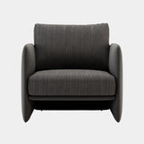 Adeline Armchair with Soft Curves