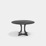 Albany Metal Base Luxury Dining Table, alternative angle
