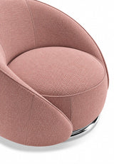 Albenga Curved Tube Luxury Armchair, view 3
