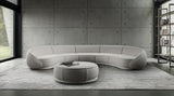 Albenga Curved Tube Luxury Modular Sofa in a room setting