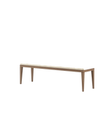 Laskasas Amy Bench in Cream upholstery