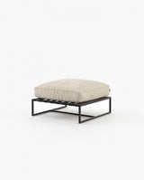 Laskasas Badi Outdoor Pouf: Luxury Pouf for Patios, Gardens, and Terraces