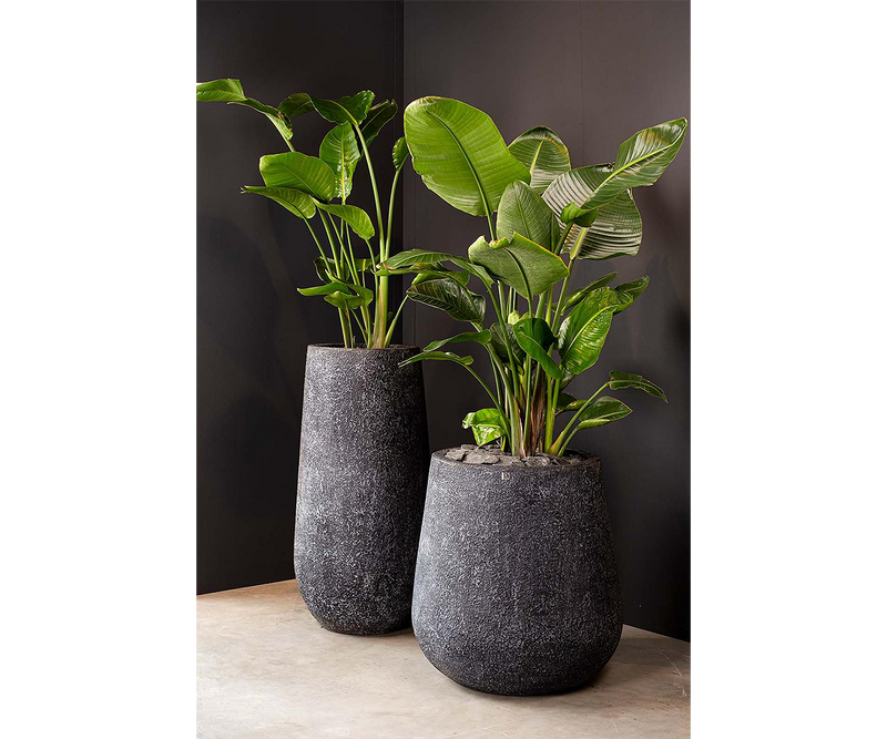 Nordic Elegance: Arctic Stone Luxury Floor Vases for Interior and Exterior Design