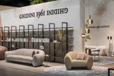 Asolo Rolled Arm Luxury Armchair in a room setting