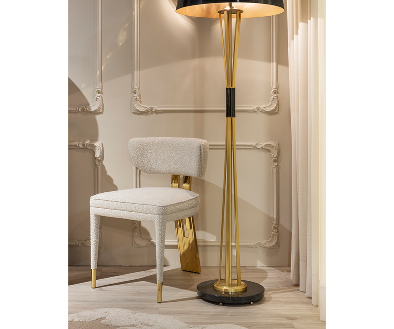 Gold Dining Chair: Aureum Elevates Luxurious Interior Design  pen_spark