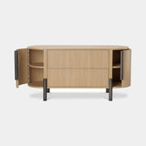 Bassano Oval Luxury Chest of Drawers, detail