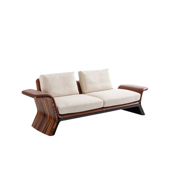 Bentley Galloway Sofa: Comfort & Luxury Curved Wooden Frame