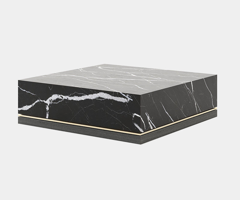 Laskasas Clea Coffee Table featuring contemporary design and elegant marble top.