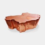 Boca do Lobo Eden Center Table in copper, angled view