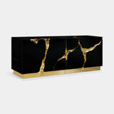 Boca do Lobo Lapiaz Black Sideboard, angled view