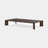 C.Z. Angled Slab Leg Luxury Coffee Table, second view