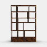Caffe Latte Caffeine Fireplace Bookcase, fourth view