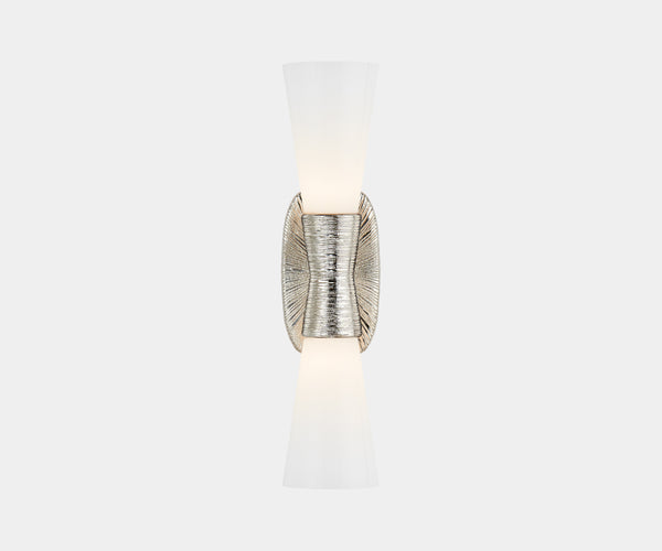 Luxury Bathroom Lighting - Kelly Wearstler Utopia Small Double Bath Sconce for Elegant Interiors