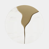 Casa Magna Fleur Mirror, gold toned lacquer detail, available from Touched Interiors UK