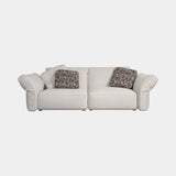 Casa Magna Pure Sofa, ivory fabric, available from Touched Interiors UK