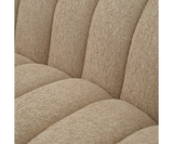 The Nuvola Sofa: A statement piece for the contemporary living room. Features a cascade sand finish and velvet cushions.