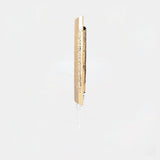 Castro Lighting Avolto Wall Light in hammered gold-plated brass with crystals, available from Touched Interiors UK