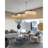 Castro Lighting Flow Suspension Lamp in a room setting