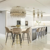 Castro Lighting Halma Suspension Lamp in a room setting