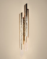 Castro Lighting Avolto Double Wall Light in a room setting