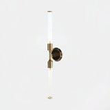 Castro Lighting Cielo Wall Light in gold-plated brass with glass, available from Touched Interiors UK
