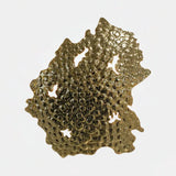 Castro Lighting Magma Wall Light in gold-plated brass, available from Touched Interiors UK