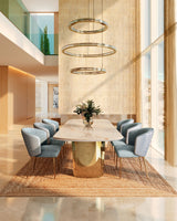 Castro Lighting Moon Dining Table, fifth view