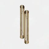 Castro Lighting Nolan Wall Light in gold-plated brass, available from Touched Interiors UK