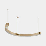 Castro Lighting Metis Suspension Lamp in gold-plated brass, available from Touched Interiors UK