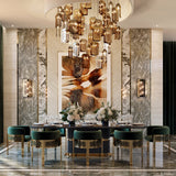 Castro Lighting Safari Chandelier in a room setting
