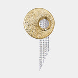 Castro Lighting Ravel Wall Light in gold-plated brass with crystals, available from Touched Interiors UK