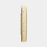 Castro Lighting Riviera Wall Light in hammered gold-plated brass, available from Touched Interiors UK