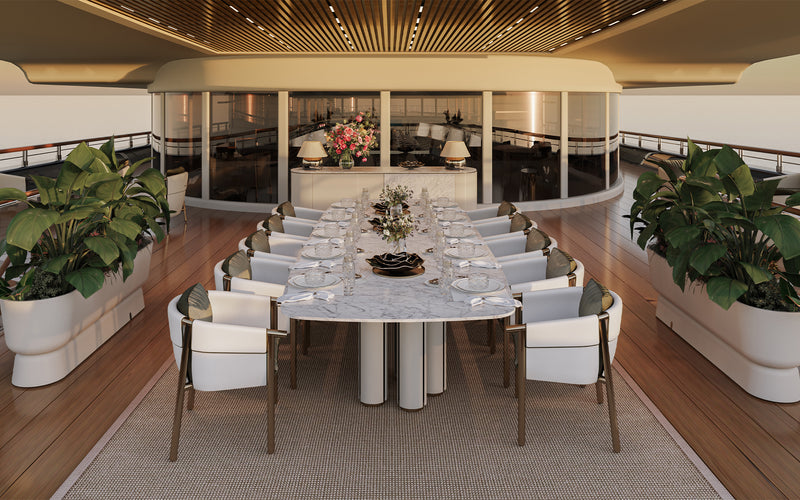 Céline Luxury Outdoor Dining Chair