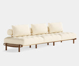 Luxury Walnut Wood Chesil Sofa - Modern Living Room Furniture