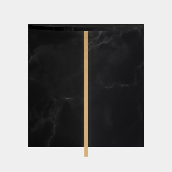 Christopher Guy Nero Marquina Marble Maubert End Table