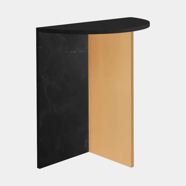Christopher Guy Nero Marquina Marble Maubert End Table